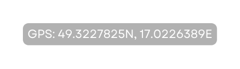 GPS 49 3227825N 17 0226389E